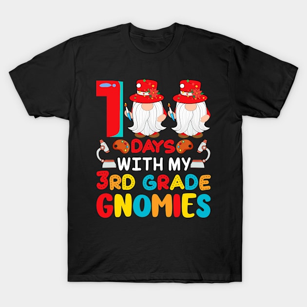 100 Days With My Gnomies T-Shirt by BuzzTeeStore